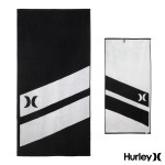 Hurley Cotton Beach Towel - Black Hurley Cotton Beach Towel - Black