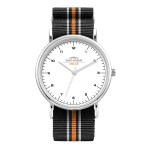 Wc1552 38mm Metal Silver Case, 3 Hand Mvmt, White Dial, Nato Strap, Flat Mineral Crystal, 3 Atm Wtr 1 Wc1552 38mm Metal Silver Case, 3 Hand Mvmt, White Dial, Nato Strap, Flat Mineral Crystal, 3 Atm Wtr 1
