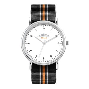 Wc1552 38mm Metal Silver Case, 3 Hand Mvmt, White Dial, Nato Strap, Flat Mineral Crystal, 3 Atm Wtr  1 Wc1552 38mm Metal Silver Case, 3 Hand Mvmt, White Dial, Nato Strap, Flat Mineral Crystal, 3 Atm Wtr  1