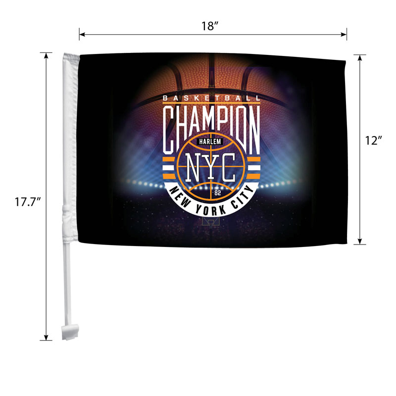 DisplaySplash Car Flag - Single Sided 1 DisplaySplash Car Flag - Single Sided 1