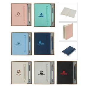 Manhattan II Gift Set w/ Magnetic Journal & Recycled Pen 1 Manhattan II Gift Set w/ Magnetic Journal & Recycled Pen 1