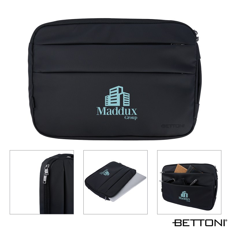 Bettoni Moda Milano 15.6" RPET Laptop Sleeve 1 Bettoni Moda Milano 15.6" RPET Laptop Sleeve 1