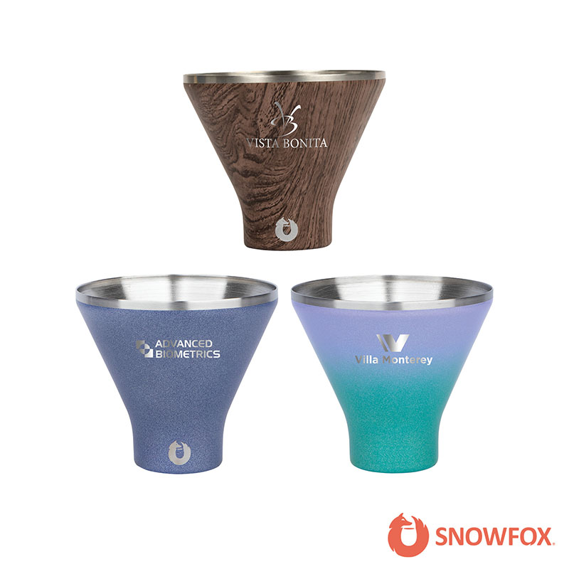 Snowfox 8 oz. Vacuum Insulated Martini Cup 1