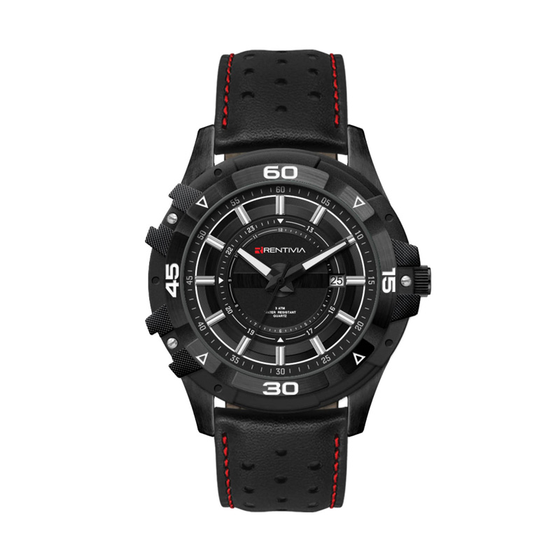 44mm, Black Metal Case, 3-Hand Mvt, Dte 1 44mm, Black Metal Case, 3-Hand Mvt, Dte 1