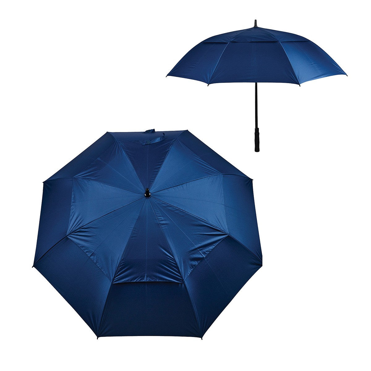 Bakerhill 62" Auto Open, Vented Golf Umbrella 1