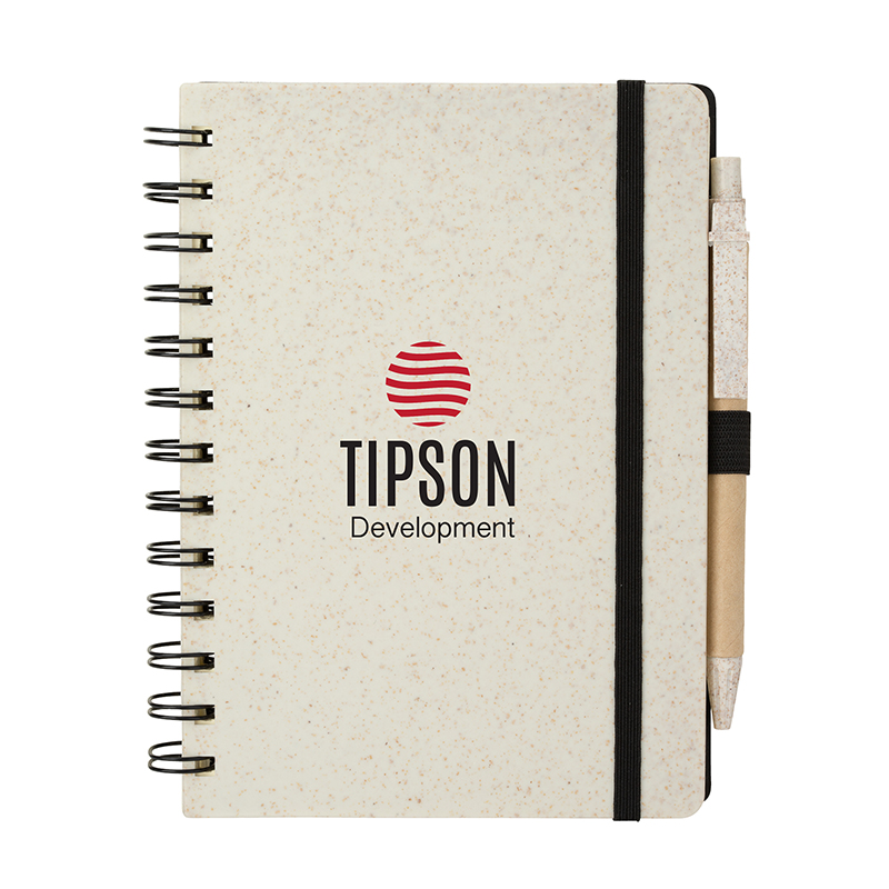 Venture Junior Wheatstraw Notebook & Pen 1