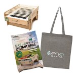 Raleigh CasusGrill Biodegradable BBQ Grill w/Recycled Cotton Tote Bag 1 Raleigh CasusGrill Biodegradable BBQ Grill w/Recycled Cotton Tote Bag 1