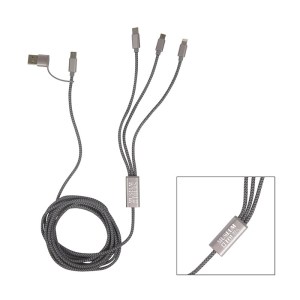 Virgo 9%27 RPET 5-in-1 Charging Cable 1 Virgo 9%27 RPET 5-in-1 Charging Cable 1