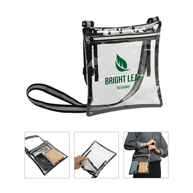 Heathrow TPU Clear Crossbody Bag 1 Heathrow TPU Clear Crossbody Bag 1