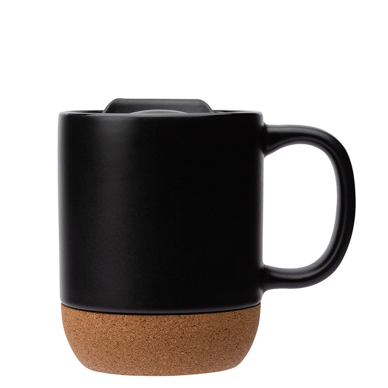 Kenya 14 oz. Ceramic Mug With Cork Base 1