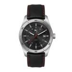 Wc6606 42mm Steel Matte Silver Case, 3 Hand Mvmt, Black Dial, Dte Display, Leather Strap, Flat Miner 1 Wc6606 42mm Steel Matte Silver Case, 3 Hand Mvmt, Black Dial, Dte Display, Leather Strap, Flat Miner 1