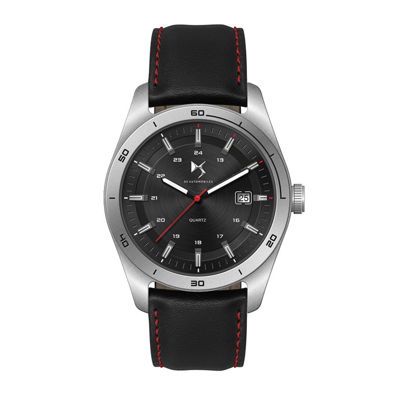 Wc6606 42mm Steel Matte Silver Case, 3 Hand Mvmt, Black Dial, Dte Display, Leather Strap, Flat Miner 1 Wc6606 42mm Steel Matte Silver Case, 3 Hand Mvmt, Black Dial, Dte Display, Leather Strap, Flat Miner 1