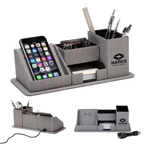 Amridge Wireless Charging Desk Organizer 1 Amridge Wireless Charging Desk Organizer 1
