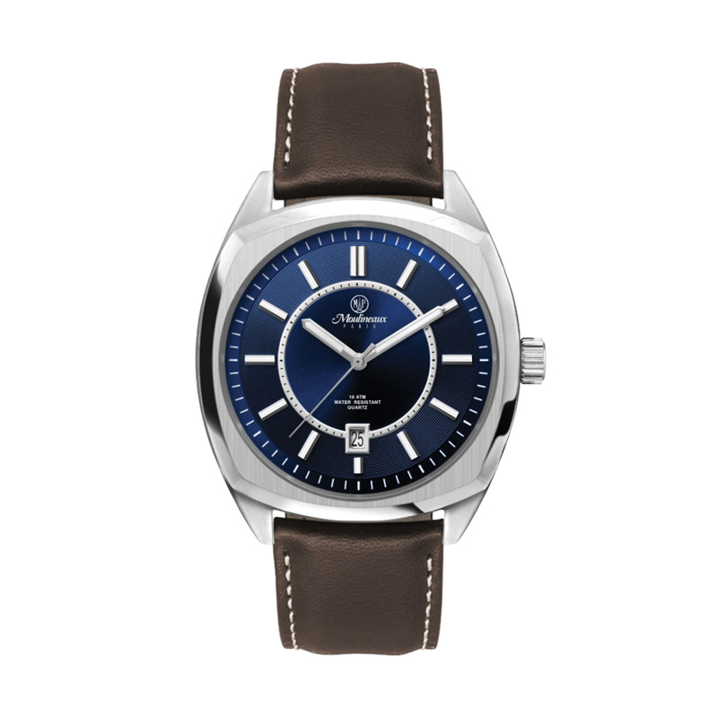 42mm, Ss, Silver Case, 3-Hand Mvt, Dte 1 42mm, Ss, Silver Case, 3-Hand Mvt, Dte 1