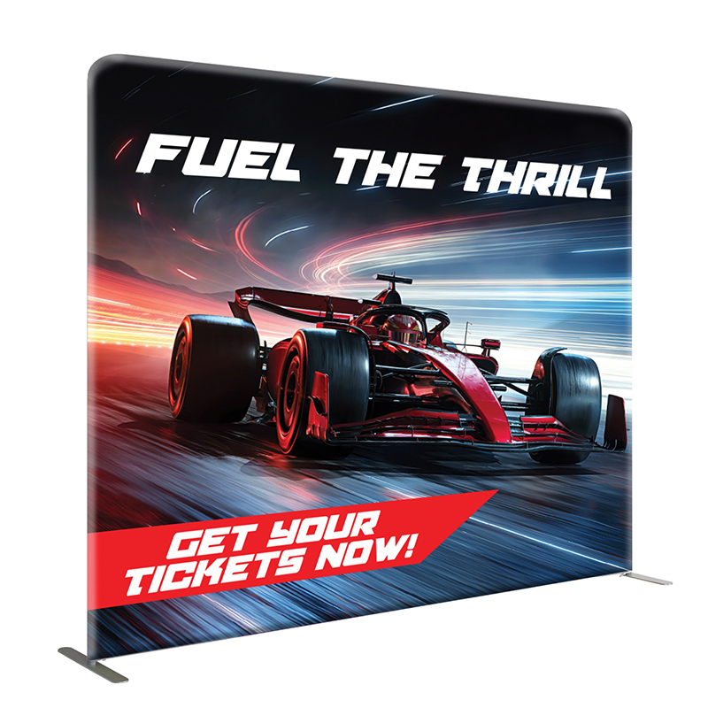 DisplaySplash Tension Fabric Display - 8%27 W x 7.5%27 H 1 DisplaySplash Tension Fabric Display - 8%27 W x 7.5%27 H 1