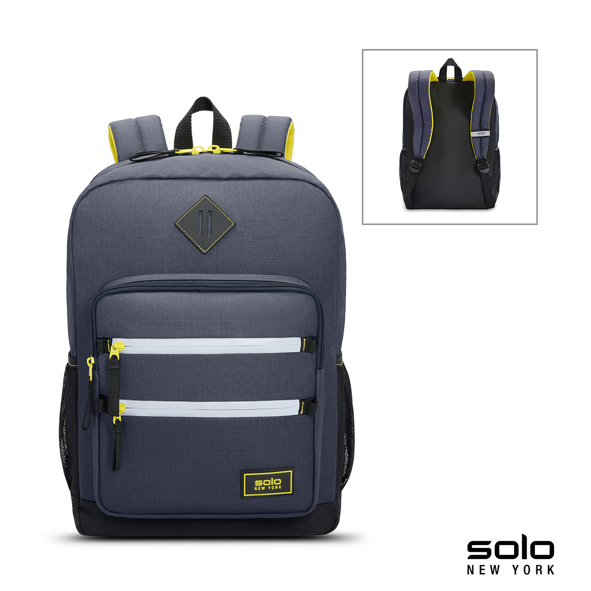 Solo New York Vortex 15.6" Recycled Washable Backpack 1