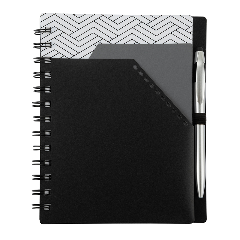 Trapezoid Junior Notebook w/ Stylus Pen 1