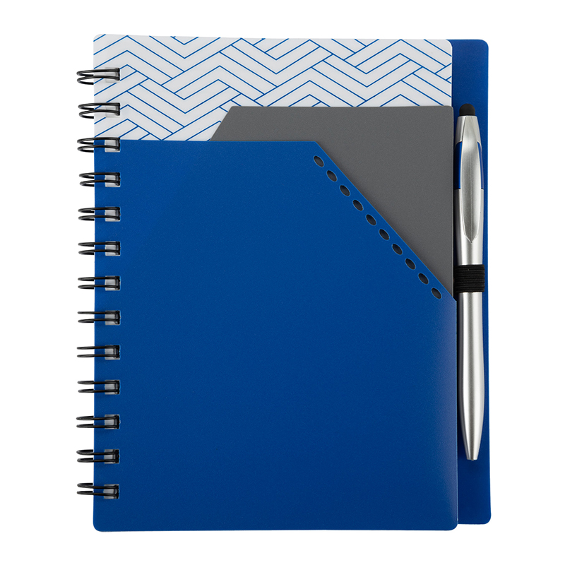 Trapezoid Junior Notebook w/ Stylus Pen 1