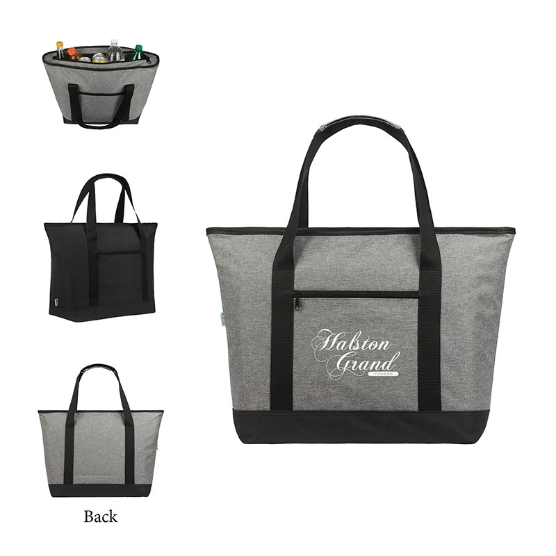 Shoreline RPET 24-Can Cooler Tote Bag 1 Shoreline RPET 24-Can Cooler Tote Bag 1