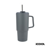 iCOOL Ouray 30 oz. Double Wall Polypropylene Travel Tumbler - Grey iCOOL Ouray 30 oz. Double Wall Polypropylene Travel Tumbler - Grey