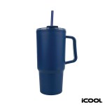 iCOOL Ouray 30 oz. Double Wall Polypropylene Travel Tumbler - Navy iCOOL Ouray 30 oz. Double Wall Polypropylene Travel Tumbler - Navy