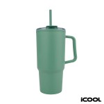 iCOOL Ouray 30 oz. Double Wall Polypropylene Travel Tumbler - Green iCOOL Ouray 30 oz. Double Wall Polypropylene Travel Tumbler - Green