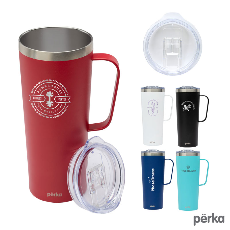 Perka Winston 28 oz. Double Wall, Stainless Steel Travel Mug 1