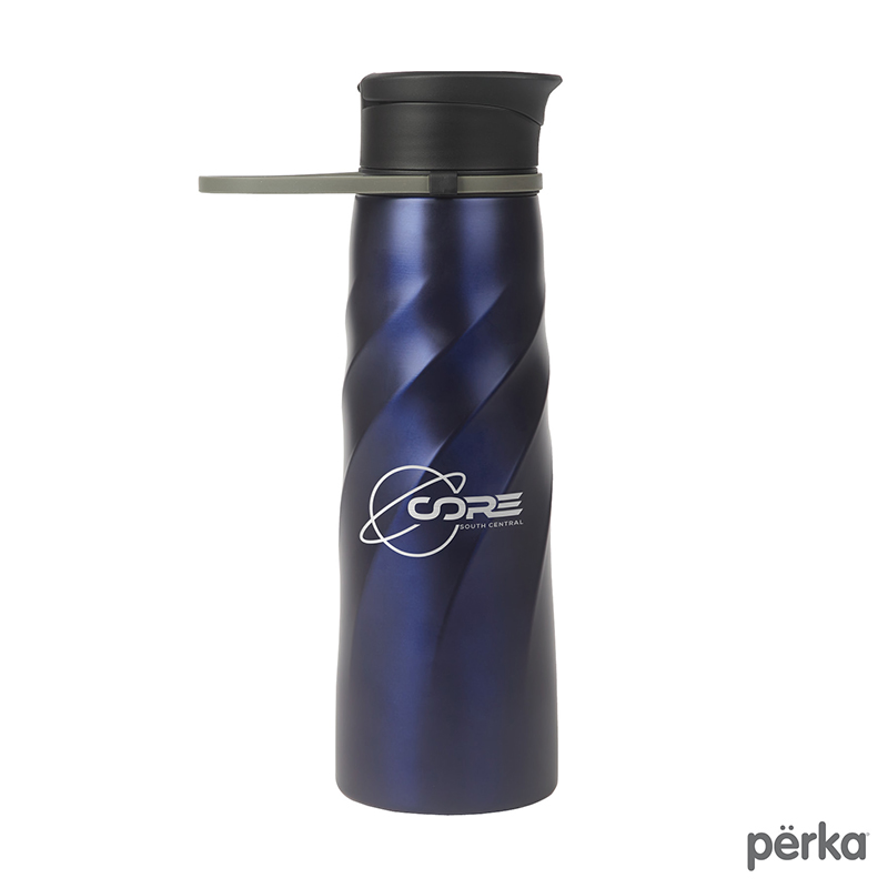 Perka Tristan 34 oz./1L Single Wall Stainless Steel Sport Bottle 1