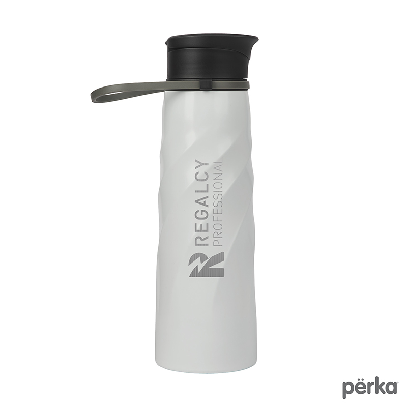 Perka Tristan 34 oz./1L Single Wall Stainless Steel Sport Bottle 1