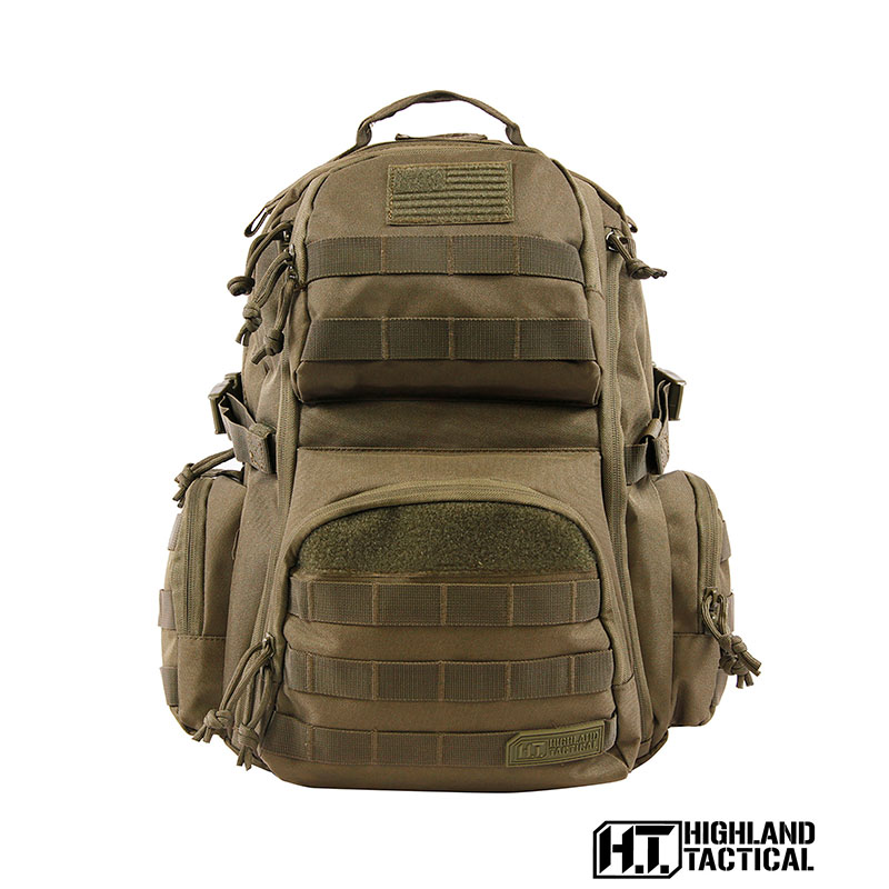 Highland Tactical Crusher Laptop Backpack 1
