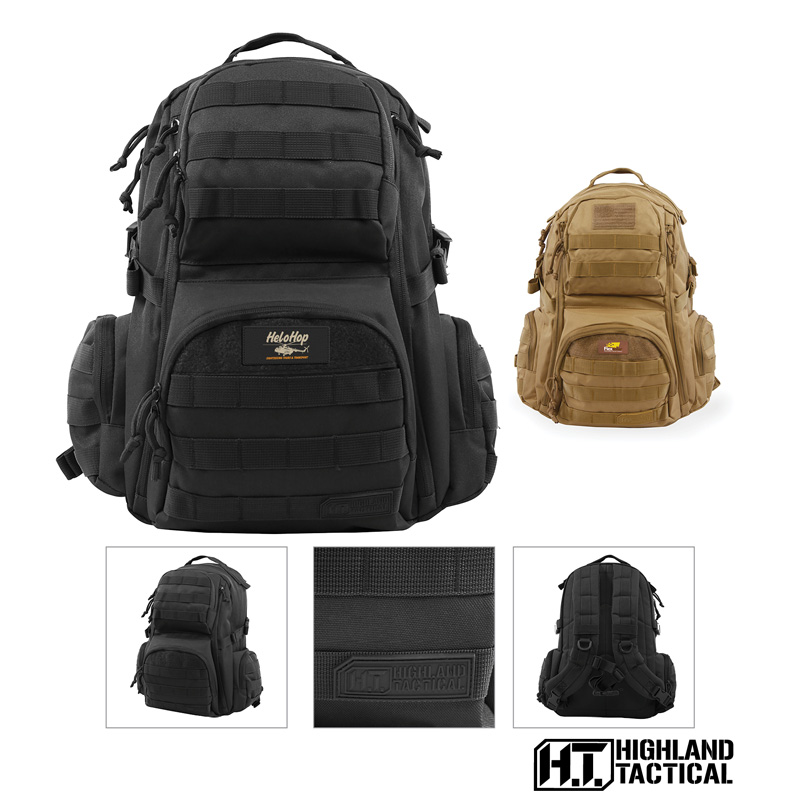 Highland Tactical Crusher Laptop Backpack 1