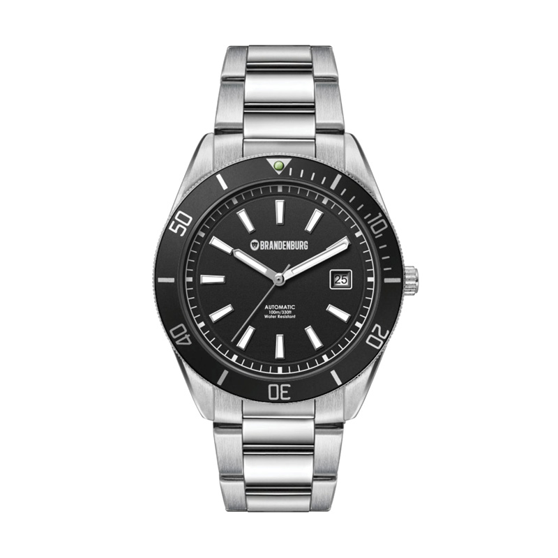 42mm, Ss, Silver Case, Bk Bezel, Automatic Mvt, Dte 1 42mm, Ss, Silver Case, Bk Bezel, Automatic Mvt, Dte 1