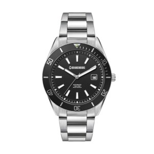 42mm, Ss, Silver Case, Bk Bezel, Automatic Mvt, Dte 1 42mm, Ss, Silver Case, Bk Bezel, Automatic Mvt, Dte 1