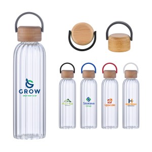Jovito 21 oz. Glass Water Bottle 1 Jovito 21 oz. Glass Water Bottle 1
