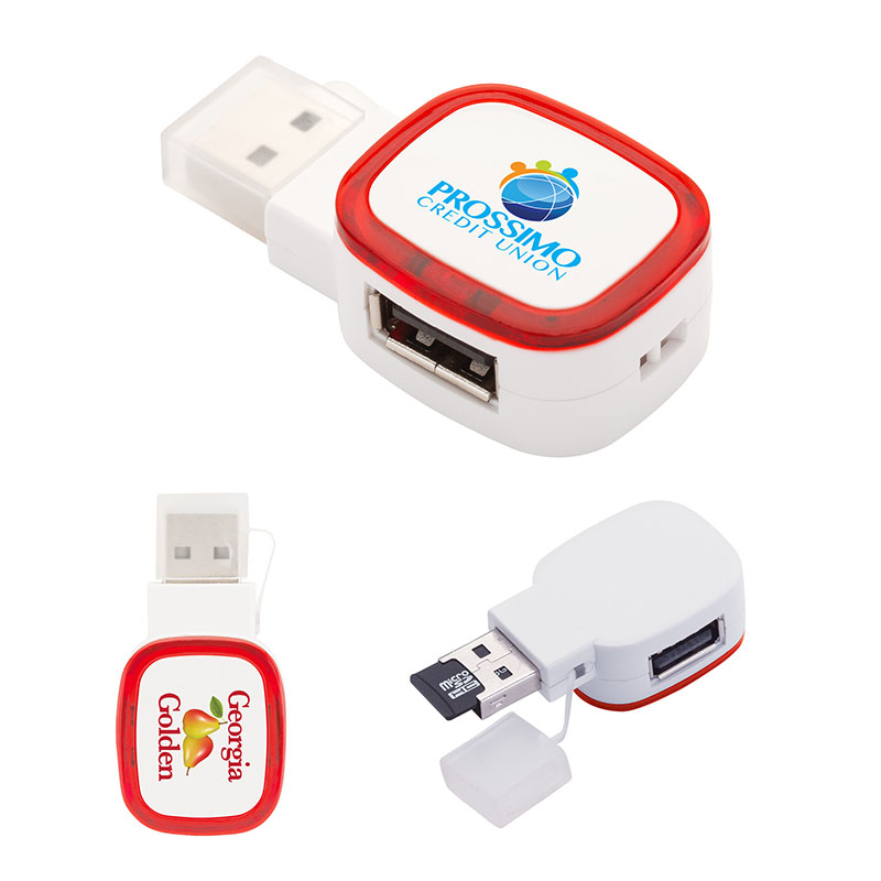 Tapa I Dual-Port USB 2.0 Hub / Reader 1 Tapa I Dual-Port USB 2.0 Hub / Reader 1