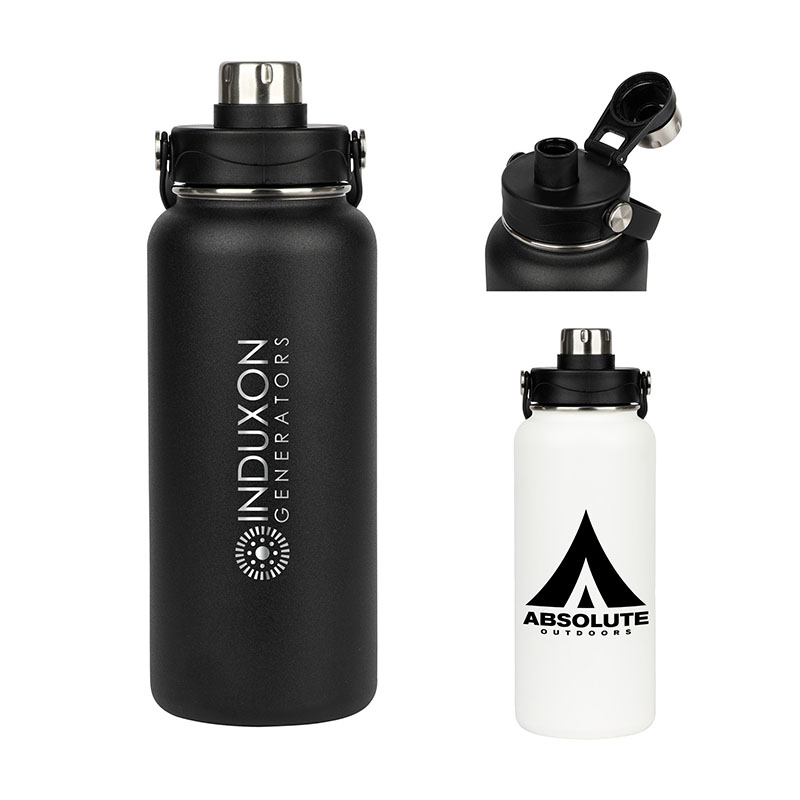 Neptune 34 oz. Double Wall Stainless Steel Water Bottle 1