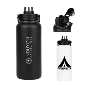 Neptune 34 oz. Double Wall Stainless Steel Water Bottle 1 Neptune 34 oz. Double Wall Stainless Steel Water Bottle 1