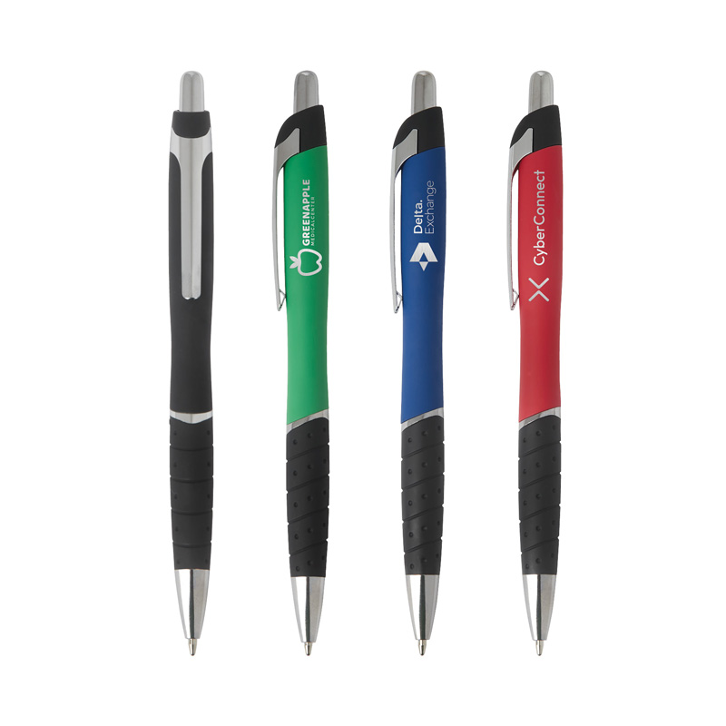 Script Plunge-Action Aluminum Ballpoint Pen 1