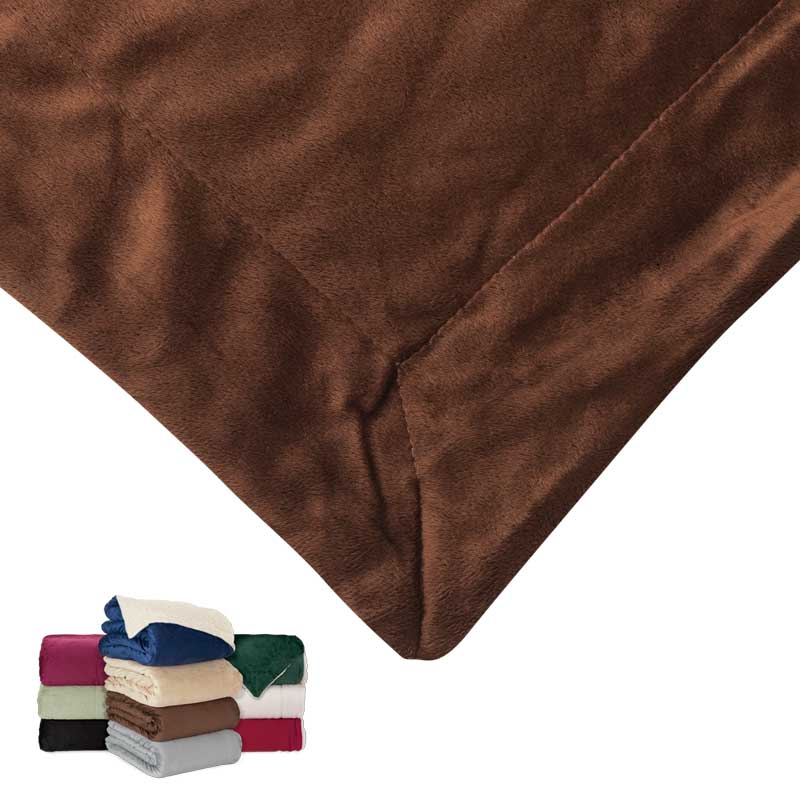 Brookline Micro Mink Sherpa Blanket 1