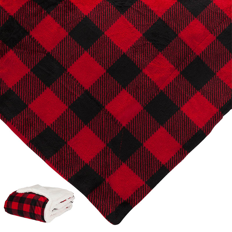 Brookline Micro Mink Sherpa Blanket 1