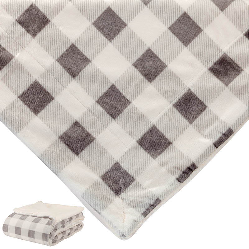 Brookline Micro Mink Sherpa Blanket 1