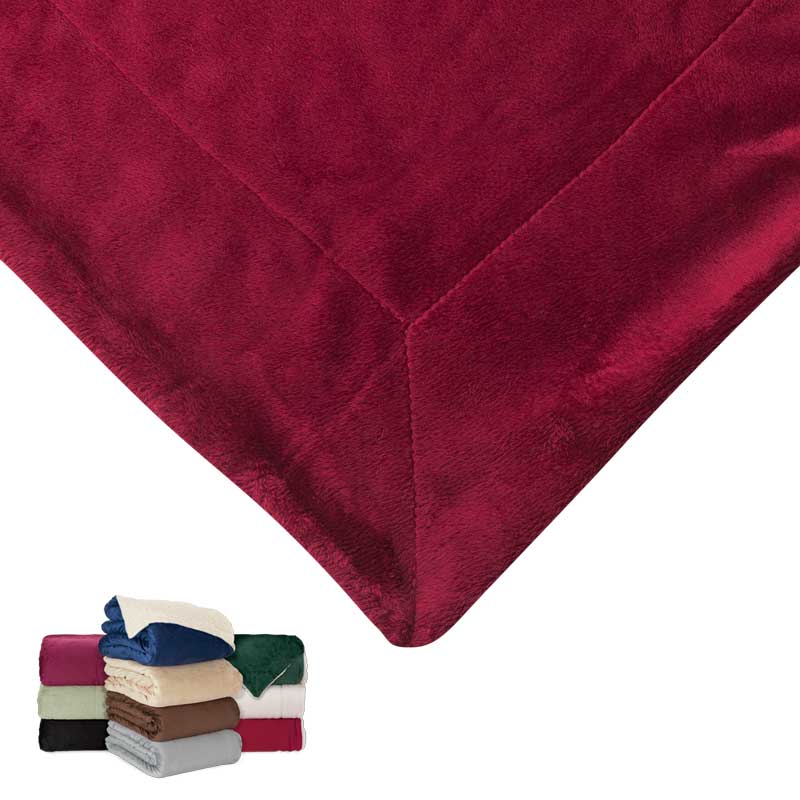 Brookline Micro Mink Sherpa Blanket 1