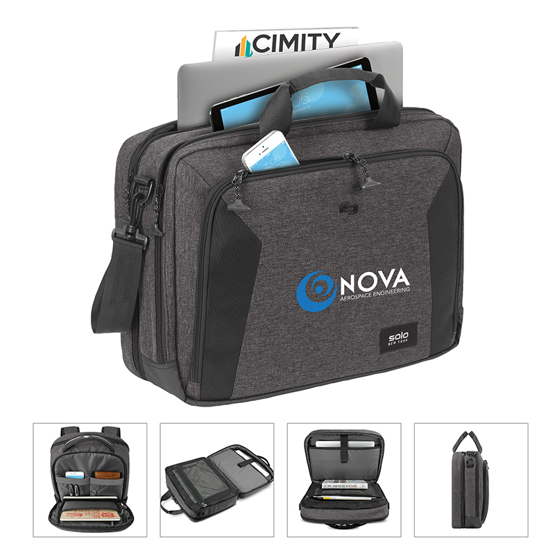 Solo New York Voyage Briefcase 1 Solo New York Voyage Briefcase 1