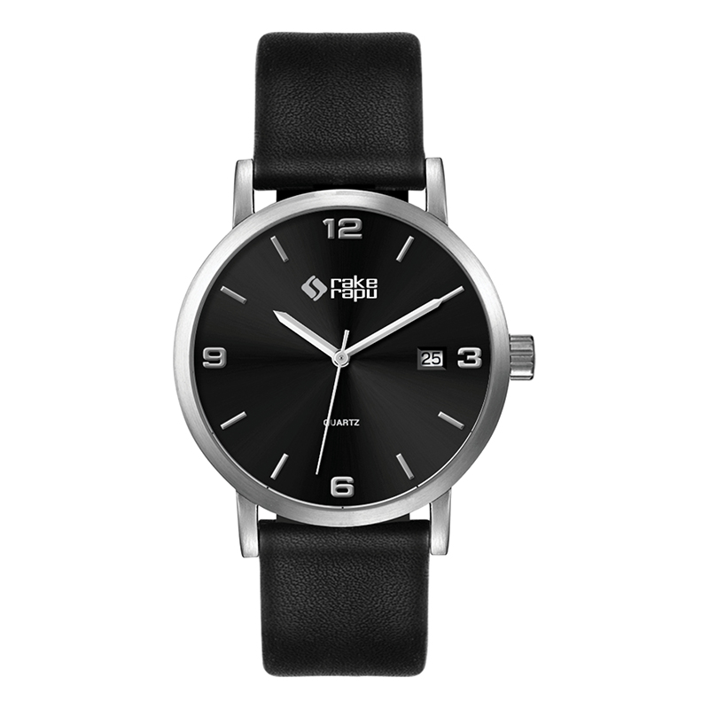 Wc2512 39mm Steel Silver Case, 3 Hand Mvmt, Dte Display, Black Dial, Leather Strap, Flat Mineral Cry 1 Wc2512 39mm Steel Silver Case, 3 Hand Mvmt, Dte Display, Black Dial, Leather Strap, Flat Mineral Cry 1