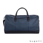 Bugatti Gin & Twill Duffel Bag - Navy Bugatti Gin & Twill Duffel Bag - Navy
