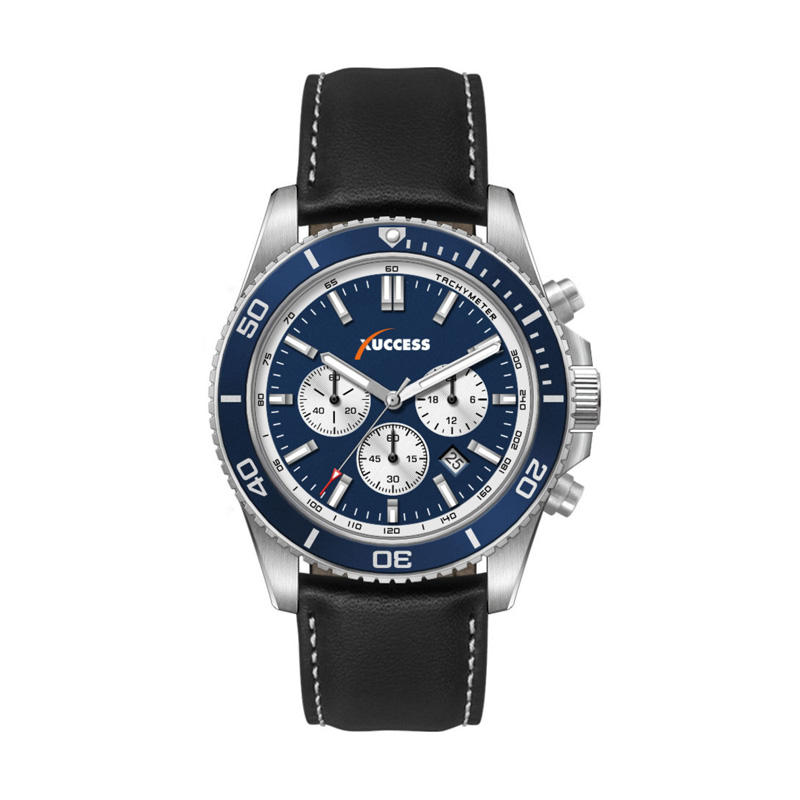 42.5mm, Ss, Silver Case, Bl Bezel, Chrono Mvt, Dte 1 42.5mm, Ss, Silver Case, Bl Bezel, Chrono Mvt, Dte 1