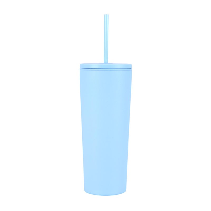 Bayard 24 oz. Double Wall Steel/PP Liner Straw Tumbler 1