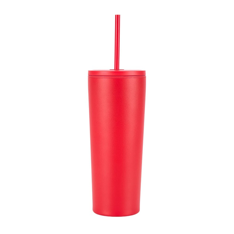 Bayard 24 oz. Double Wall Steel/PP Liner Straw Tumbler 1