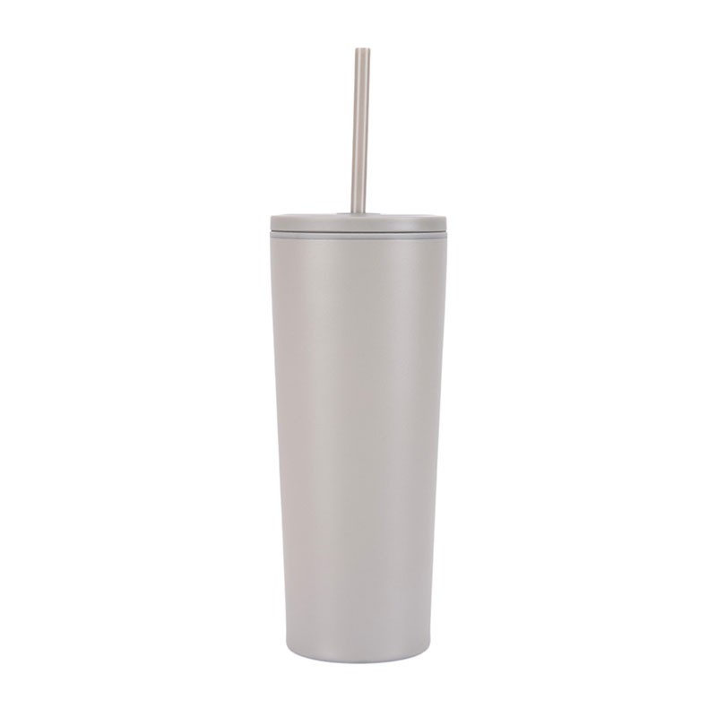 Bayard 24 oz. Double Wall Steel/PP Liner Straw Tumbler 1