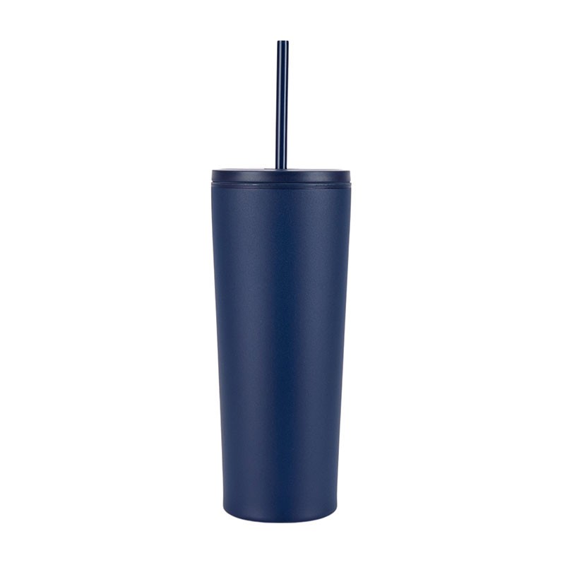 Bayard 24 oz. Double Wall Steel/PP Liner Straw Tumbler 1